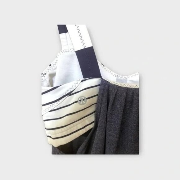 Lululemon Run Back on Track Blue Stripe Tank Top - Picture 6 of 6